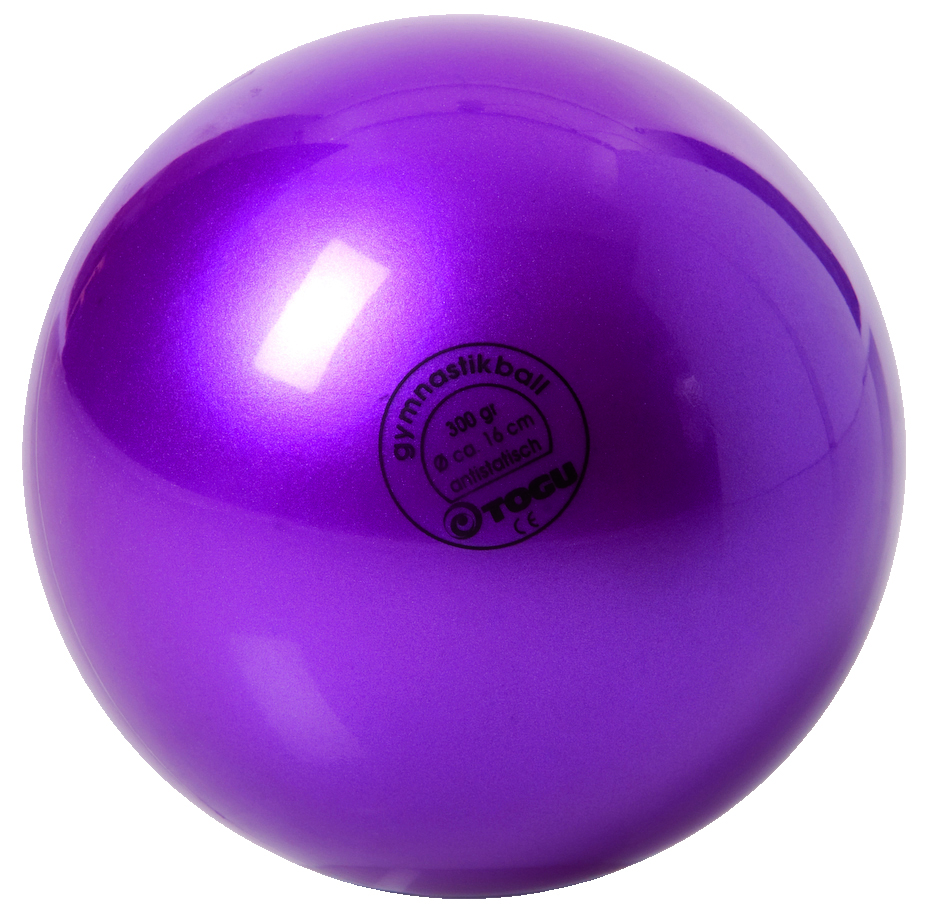 Gymnastikball mit Ventil ∅ 16 cm Farbe: lila