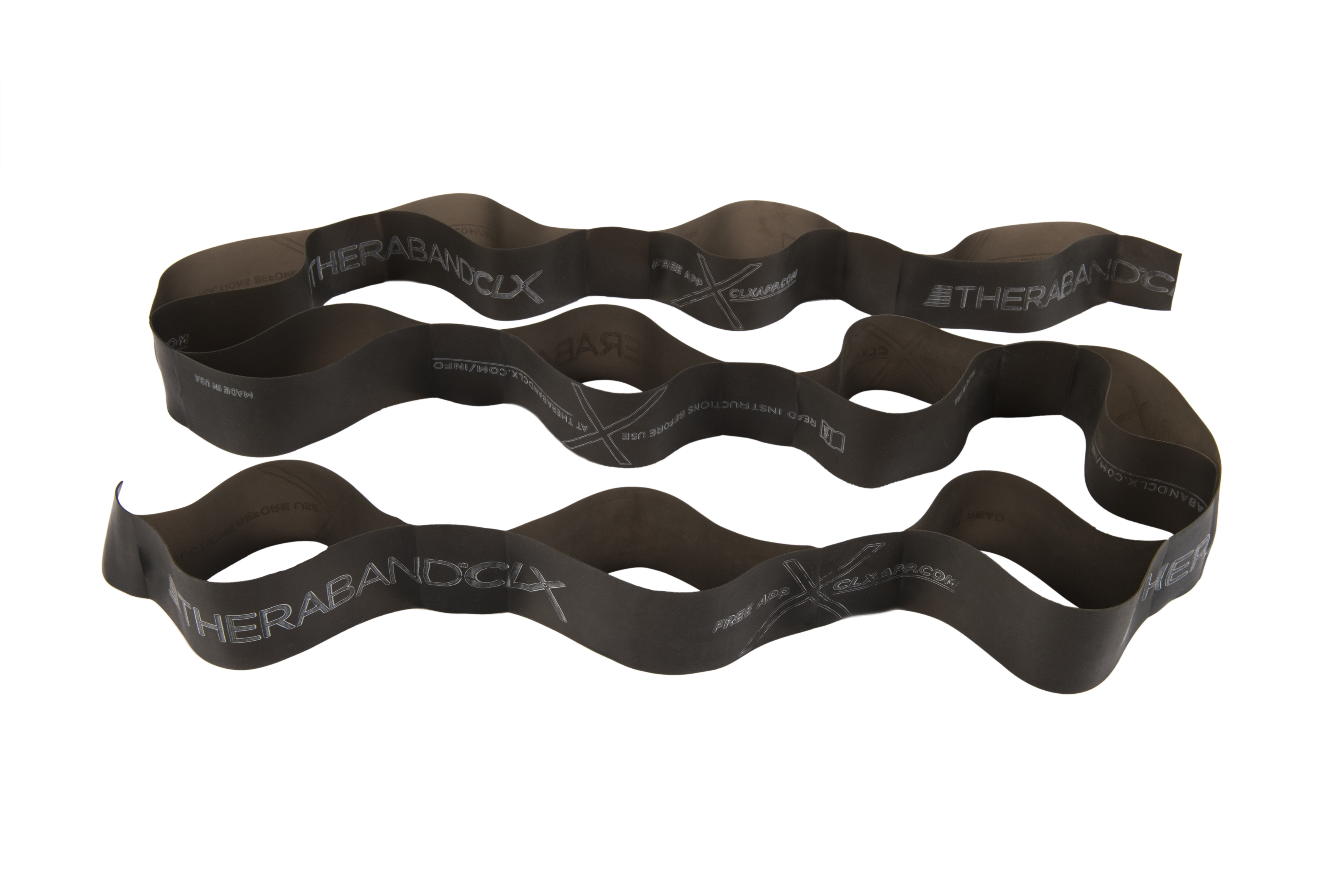 Thera Band CLX Band 2 m, spezial schwer/schwarz