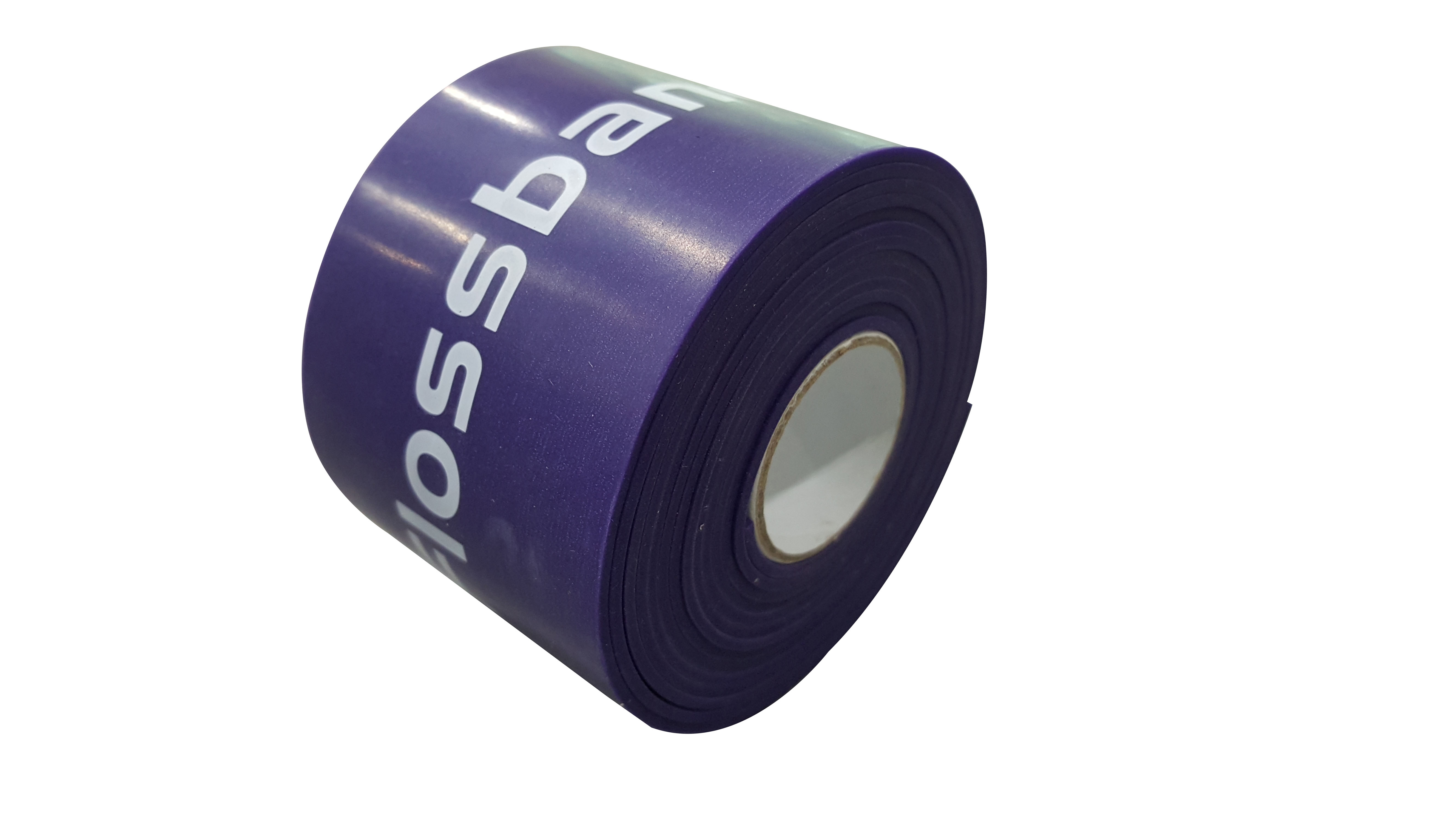 Flossband by Sanctband 5 cm, stark - pflaume