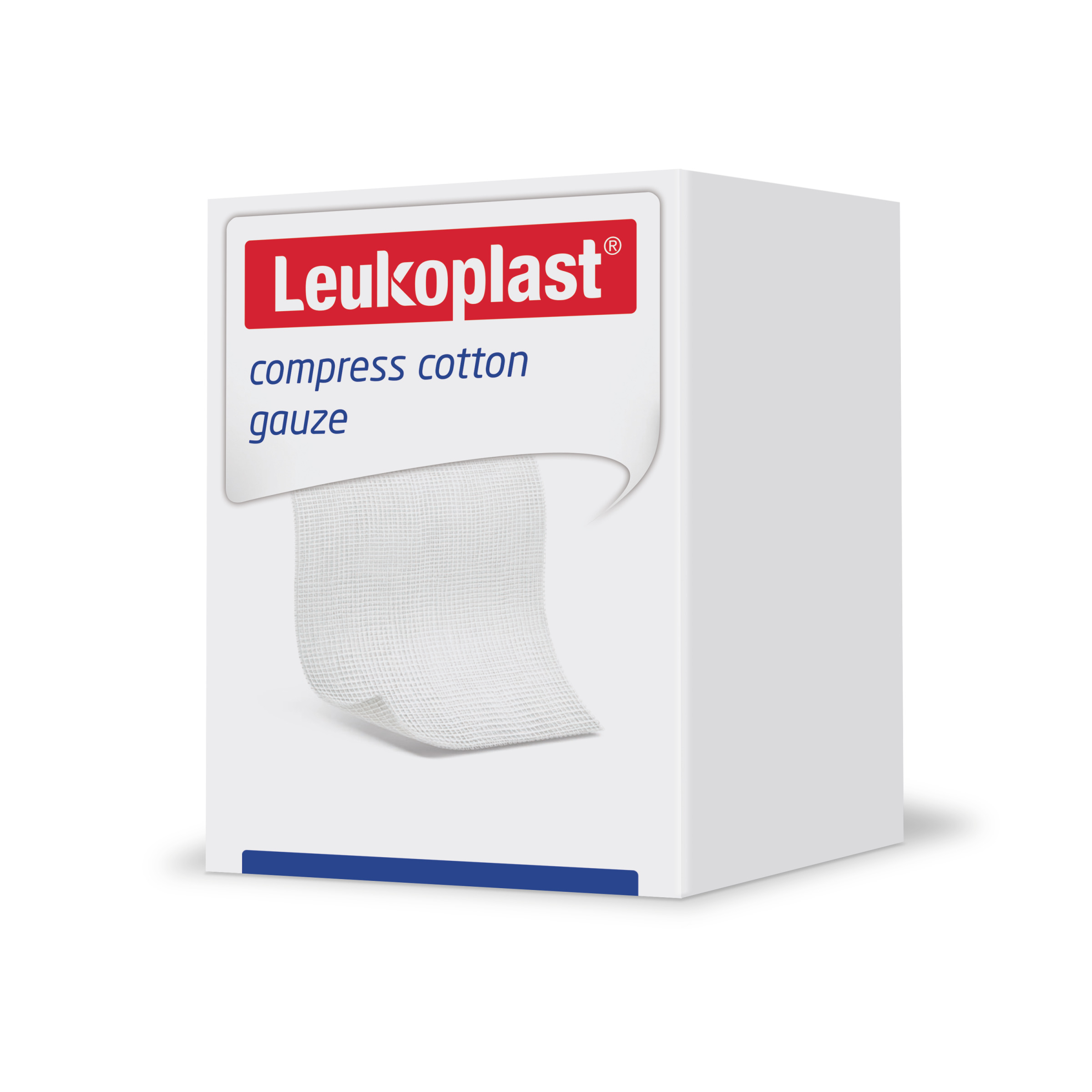 Leukoplast® compress cotton gauze, unsteril, 10 cm x 10 cm, 100 Stück