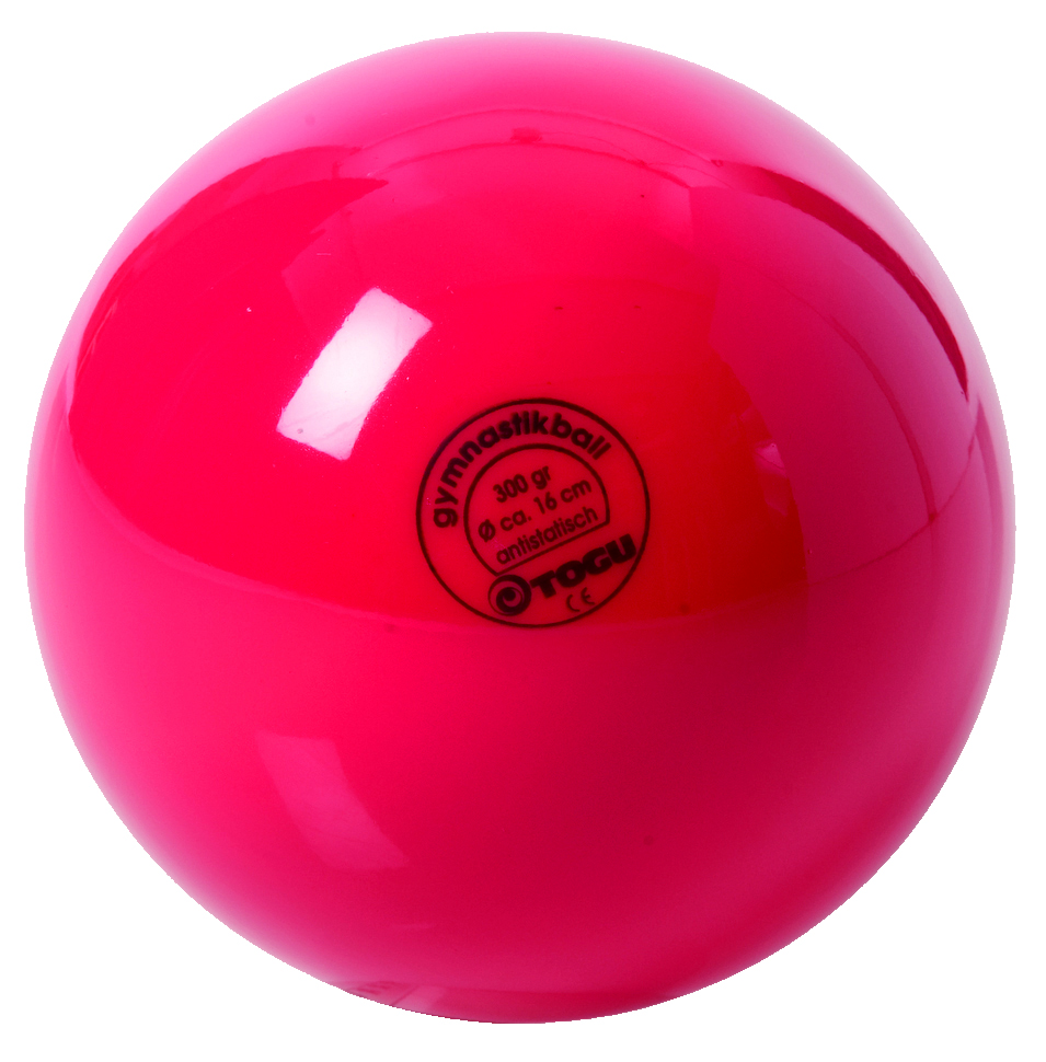 Gymnastikball mit Ventil ∅ 16 cm Farbe: rot