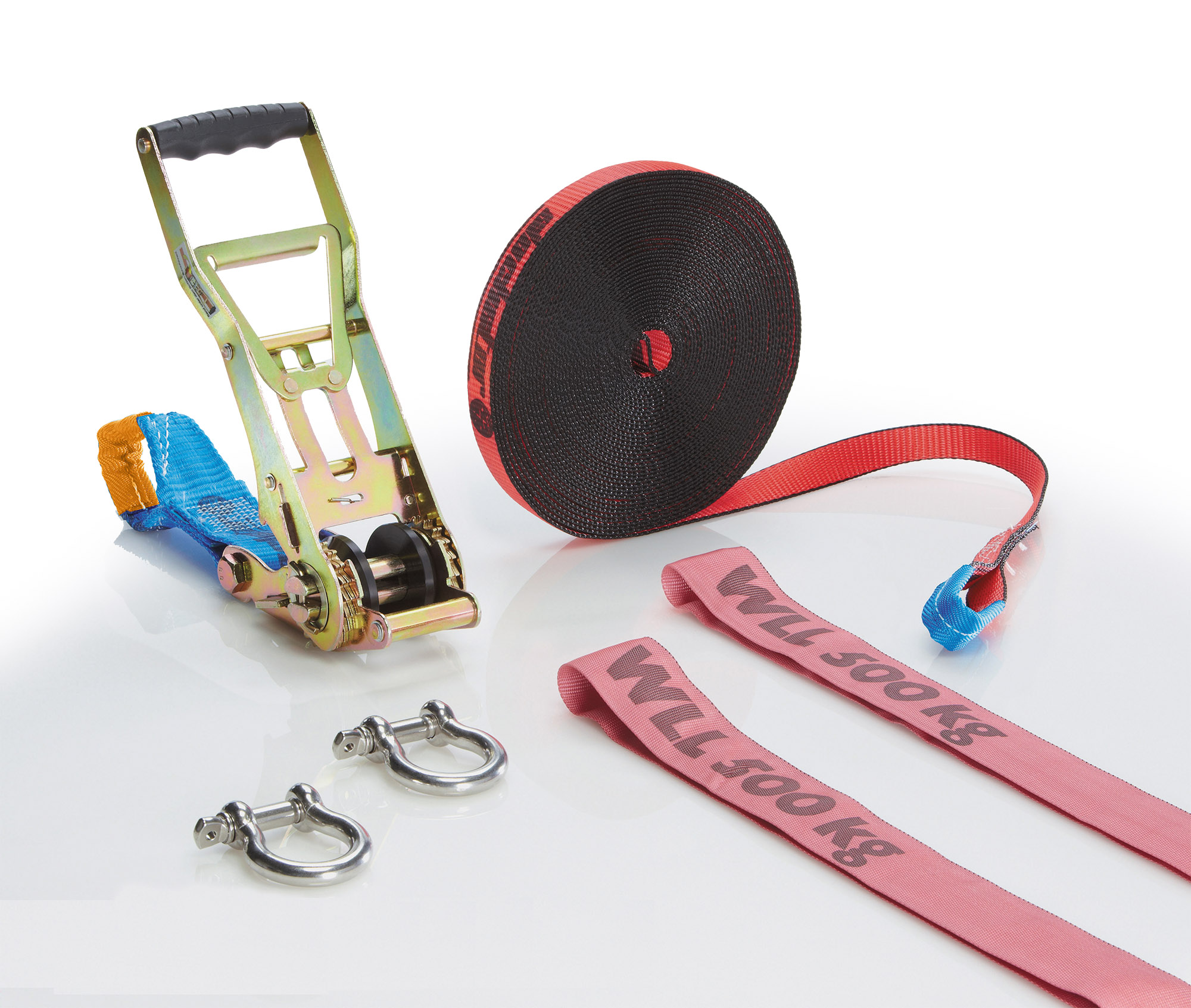 Slackline-Set super stream 25 mm Breite