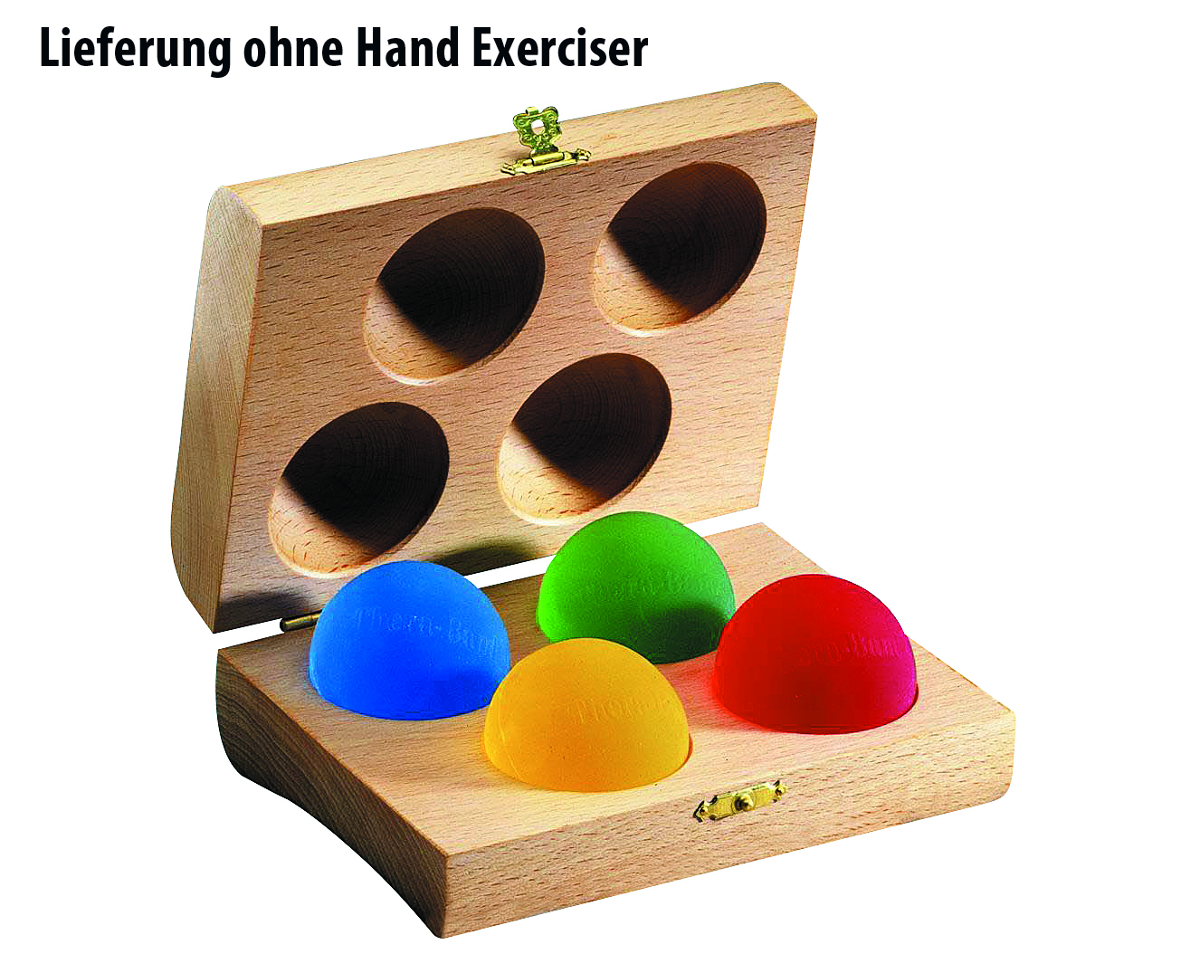 Holzbox für vier Handexerciser