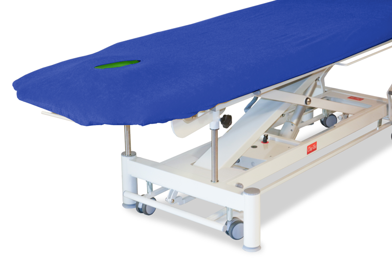 Frotteeüberzug für Massageliegen mit Nasenschlitz 205 x 85 cm