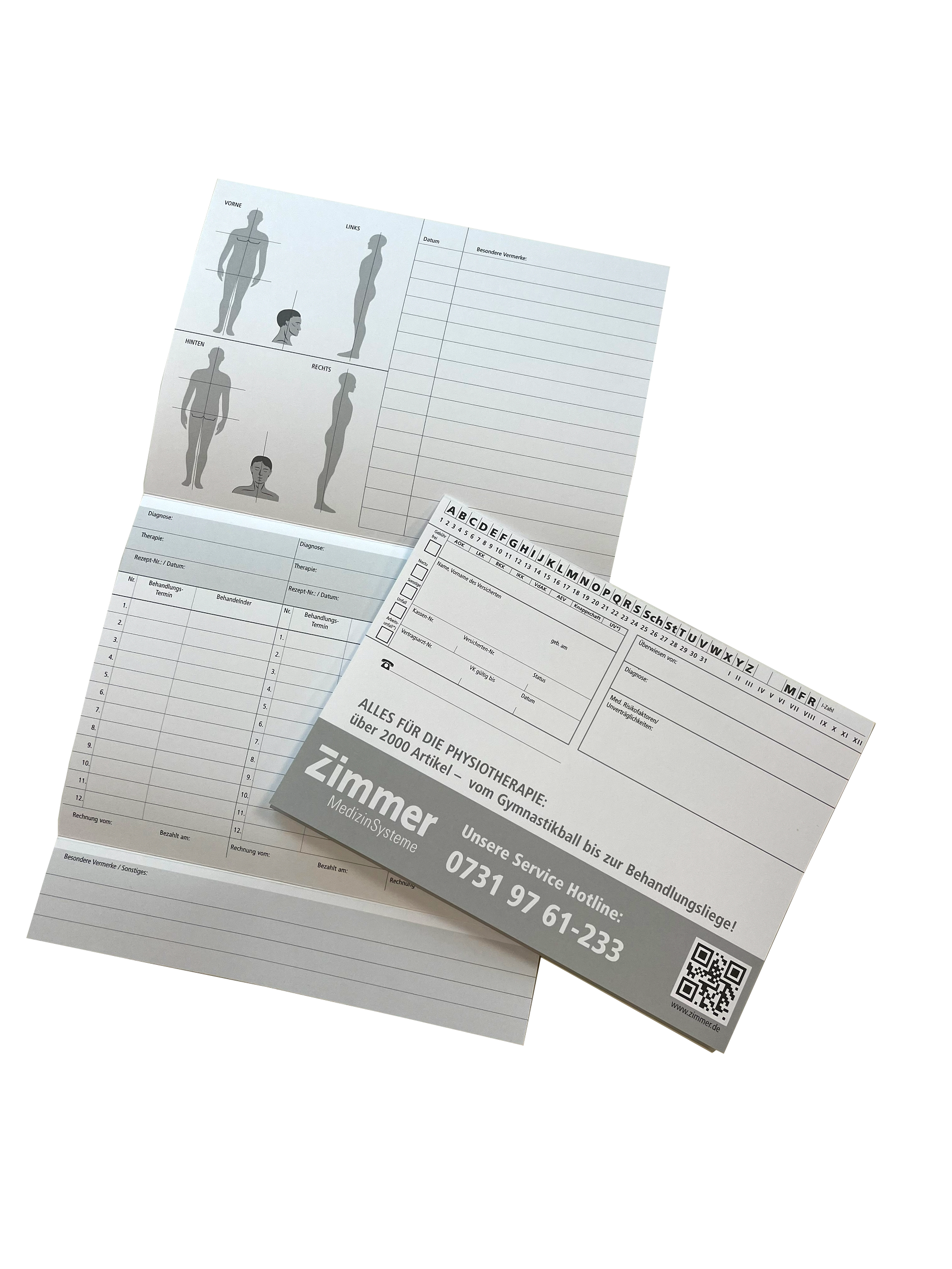 Patientenkarteikarten 250 Stück